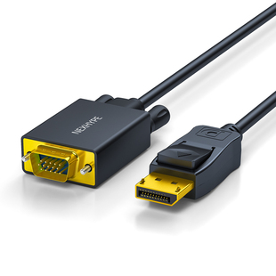 Nexhyp vga转dp线displayport转vga连接线dsub转接头vda线vja双向