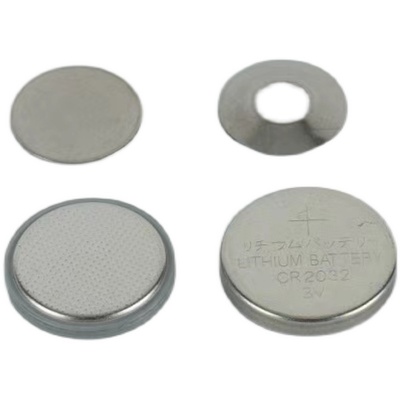 扣式电池壳CR2032正极壳+负极壳+垫片+弹片 纽扣电池壳扣电壳 304