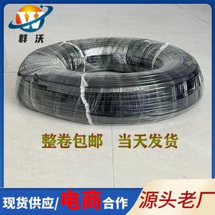 黑色硅胶管软管铂金无异味耐高温绝缘胶K管抗老化工业级硅橡胶管