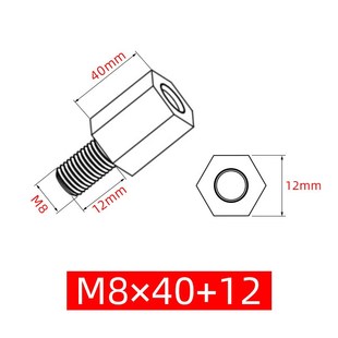 镀锌单头六角铁柱铁隔离柱单通支撑间隔阴阳柱M8*20/25/30/35/40