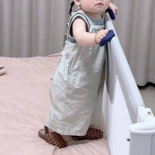 韩国童装2025夏季女童洋气背带裤套装韩版女宝宝吊带背心两件套潮