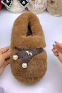 DIY材料包新款棉拖手工编织冰条线云朵鞋底居家拖鞋防滑女士冬季