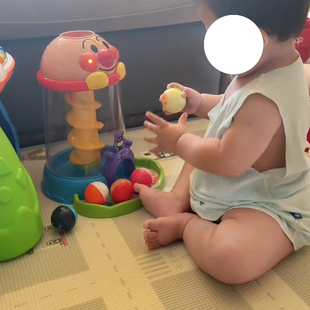 儿童音乐滚球婴儿早教玩具面包超人宝宝益智转转乐滚滚轨道球