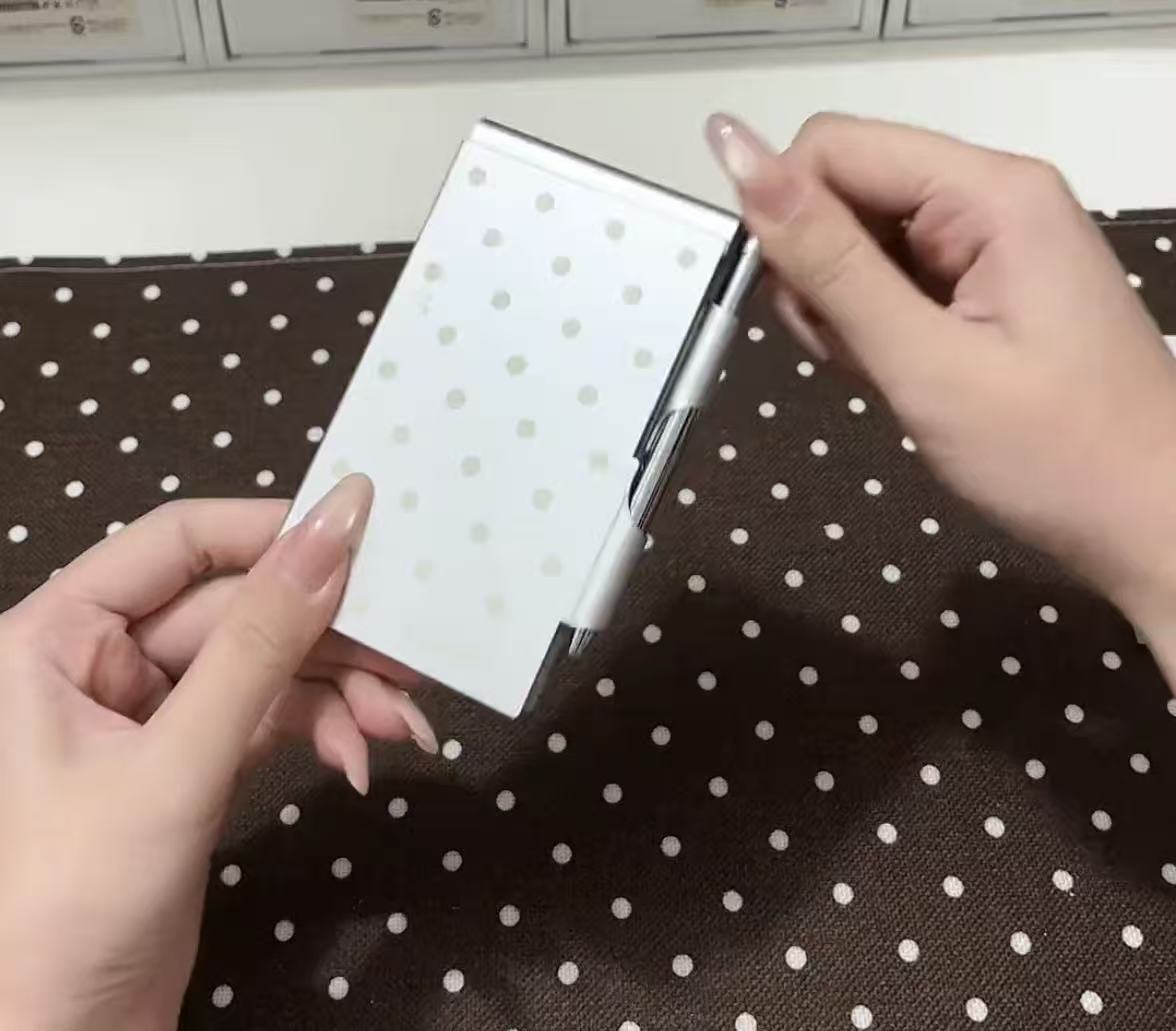 金属便签本高颜值便签纸初中生便签小本子美式铁盒记事本