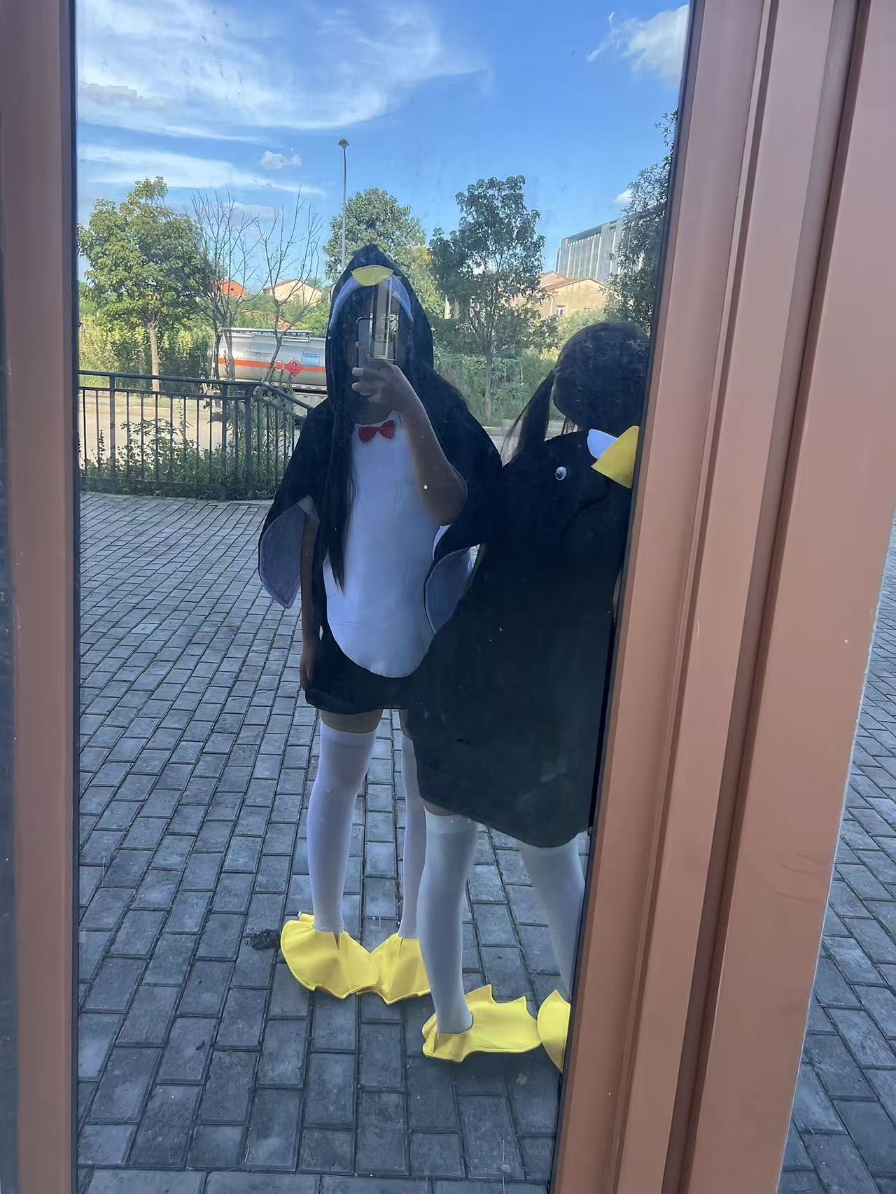 儿童企鹅动物服装舞蹈女童六一幼儿园男女宝宝卡通演出服表演