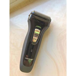 速朗剃须刀SL 双刀头鬓角修剪胡须刀 305电动全身水洗刮胡刀往覆式