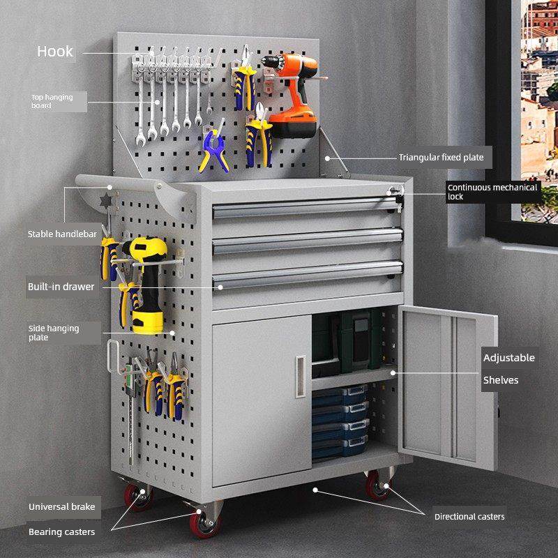 汽修工具车小推车抽屉五金维修箱多功能移动重型工具柜矮柜车间用,商业/办公家具,办公储物柜,淘宝优惠券,粉丝福利购,淘宝优惠卷