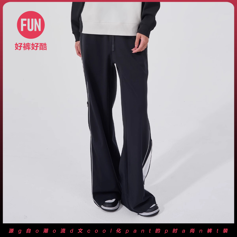 松紧腰潮酷Fun长裤针织长裤