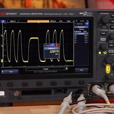 是德DSOX3024G示波器 高清触摸屏4通道多功能数字示波器DSOX3014G