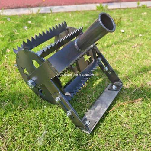 新款锄草神器锄头松土手推除草工具家用耘锄轮式加厚加宽锄地锄头