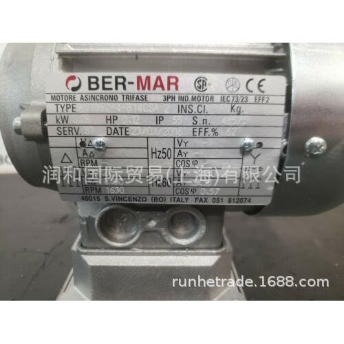 意大利BER-MAR电机，BER-MAR异步马达电机