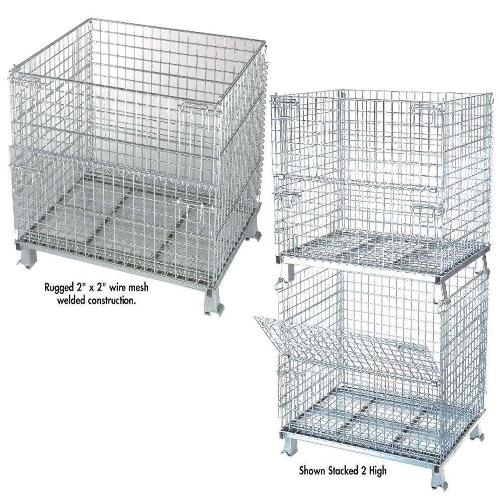 1200*1000*890/4.8/50*100仓库折叠储物笼车周转蝴蝶笼快递分拣框