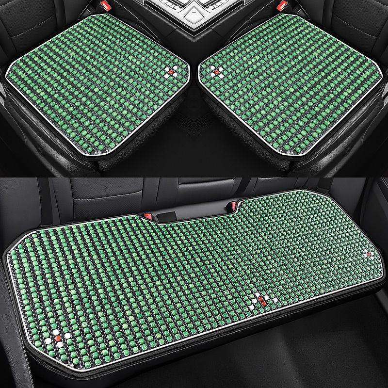 通用汽车坐垫三件套木珠凉垫四季通用座椅垫座垫通风夏季车垫