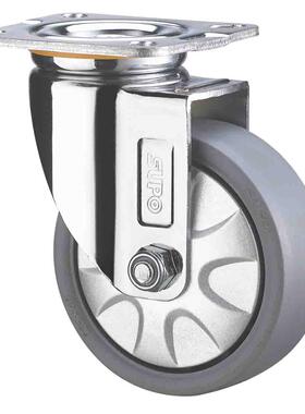 SUPO向荣动力 6寸 中重型 工业 万向 灰色 PP脚轮C05S-01-150-112