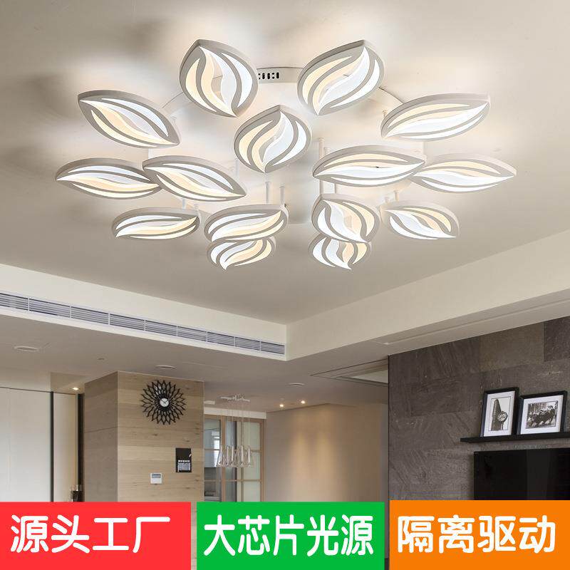 创意个性大气客厅灯 家用现代简约led吸顶灯温馨浪漫主卧室灯灯具