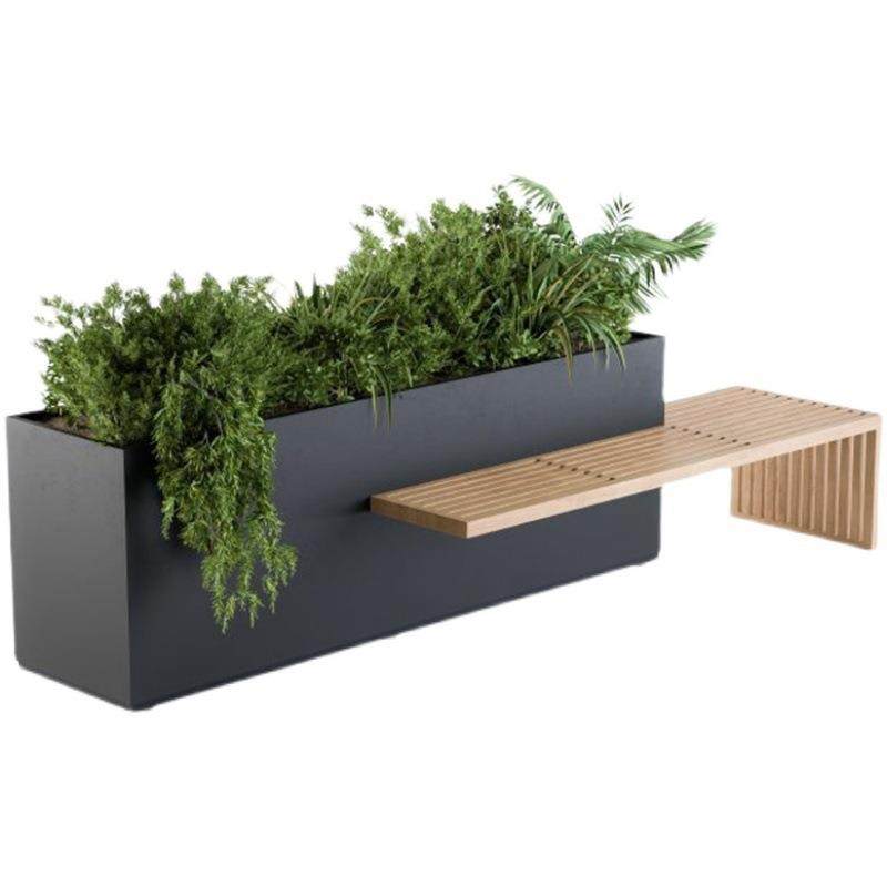 户外铁艺长凳花箱组合市政公园长椅园林景观花盆阳台花架庭院设计,农机/农具/农膜,播种栽苗器/地膜机,淘宝优惠券,粉丝福利购,淘宝优惠卷