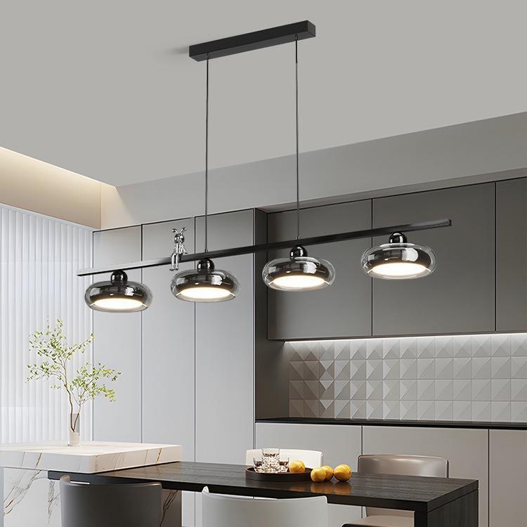 意式极简餐厅吊灯现代简约吧台创意餐桌饭厅设计师高端护眼岛台灯