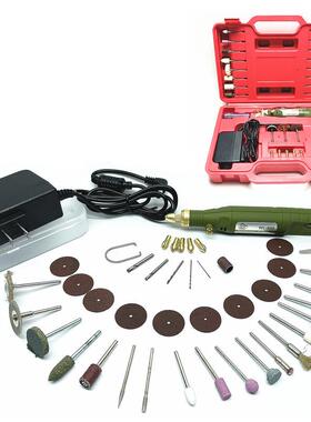 跨境18V迷你电磨套装 40PC调速雕刻机钻孔打磨抛光除胶工具WL800