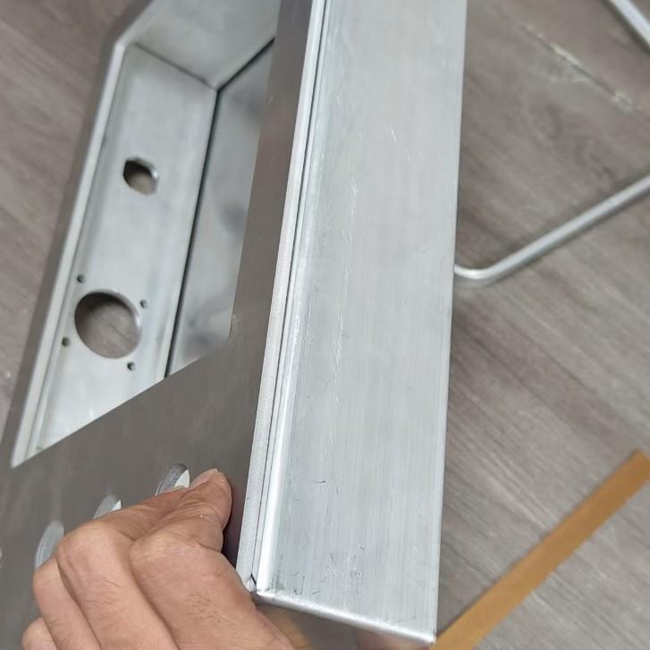 方管连接件配免焊接件铁U形夹内插镀锌不锈钢紧固件家具货架展架c