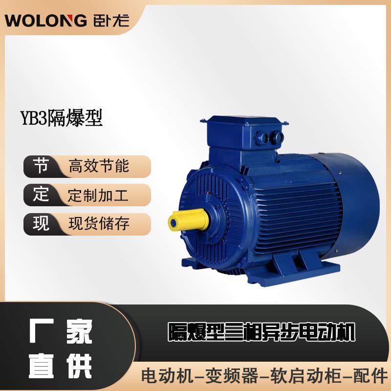 STYB矿用隔爆型三相永磁同步滚筒电动机 卧龙电气南阳防爆