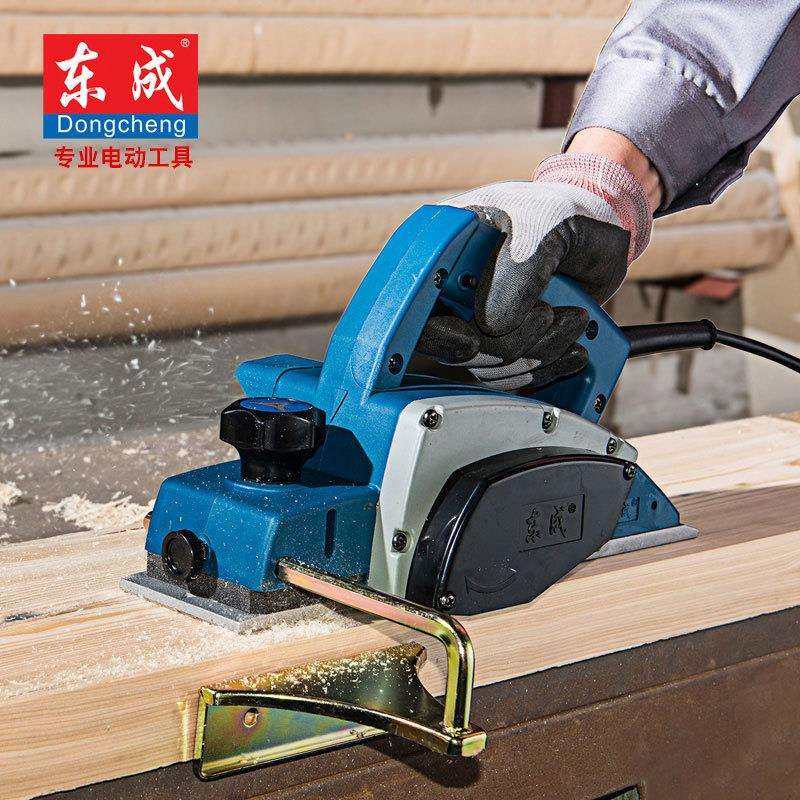 电刨子木工刨子电动家用小型220V木工刨多功能万用手提刨木机