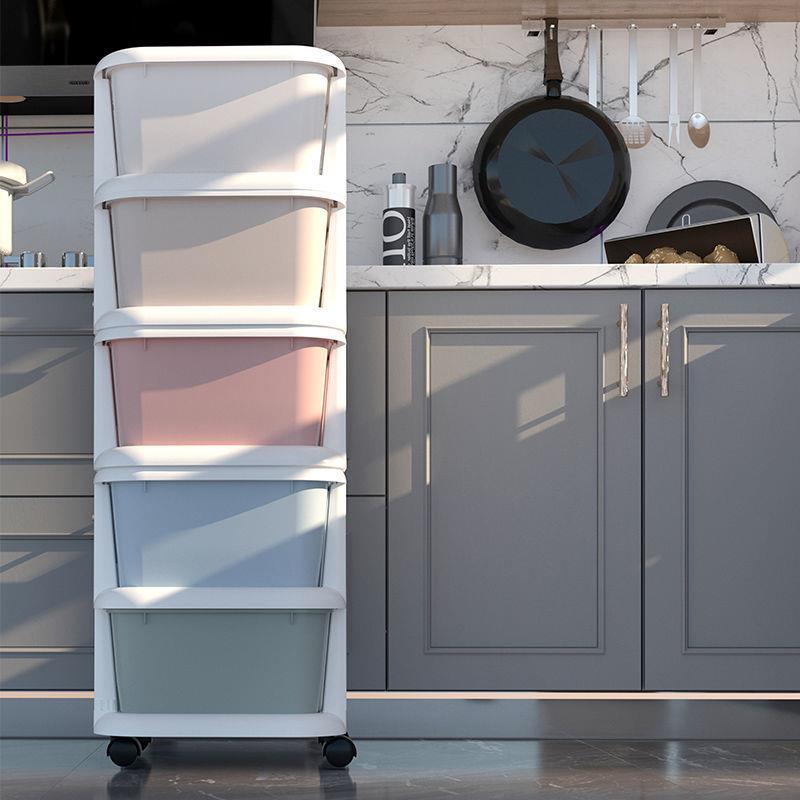 厨房用品置物架落地多层小百货收纳架子菜篮子蔬菜果蔬放菜收威东