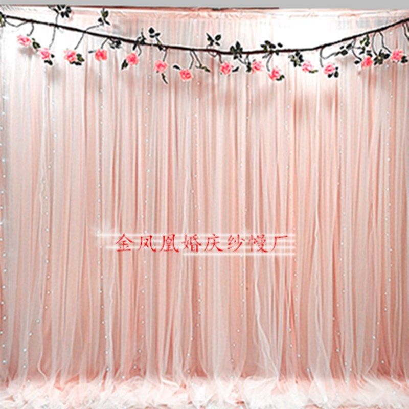 婚庆网纱舞台纱幔装饰婚礼背景布幔幕布生日甜品网纱直播背景纱幔,节庆用品/礼品,节庆布艺用品,淘宝优惠券,粉丝福利购,淘宝优惠卷