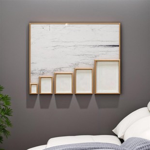 没有执行力一切都是空谈座右铭书法字画励志实木相框挂画桌面摆台