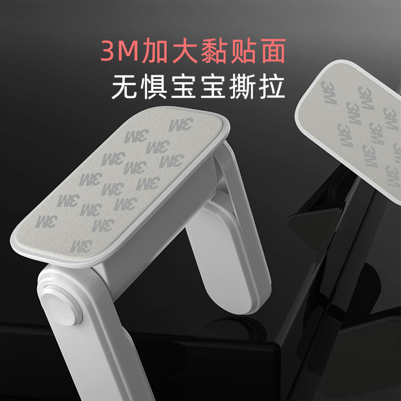 防宝宝开门安全锁儿童门把锁防止小孩开门神器防宠物防猫开门锁扣,婴童用品,多功能安全锁,淘宝优惠券,粉丝福利购,淘宝优惠卷