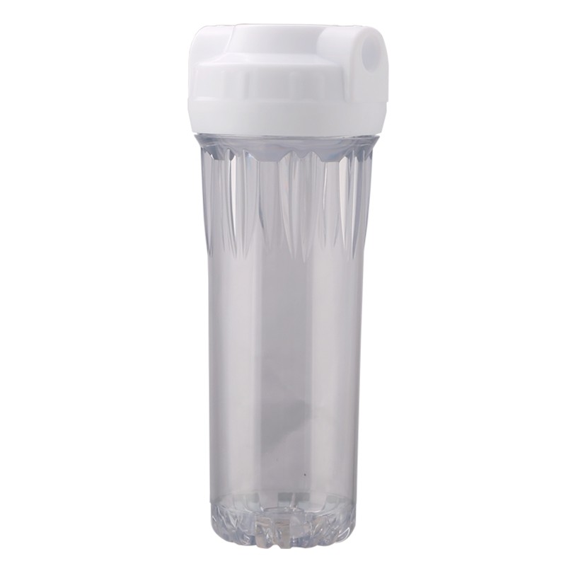 10寸净水器过滤瓶纯水机铜牙滤壳过滤器十寸前置滤芯外壳配件防爆