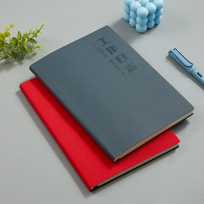 b5工作日志本每日计划总结超厚笔记本子新款商务加厚记事本大号本