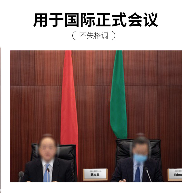 实木胡桃木桌牌立牌会议三角台卡架 创意订制席位牌展示牌图片