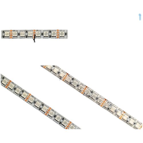 LED灯带12v窄版RGB七彩96灯24v低压8mm高亮5050灯条呼吸渐变爆闪