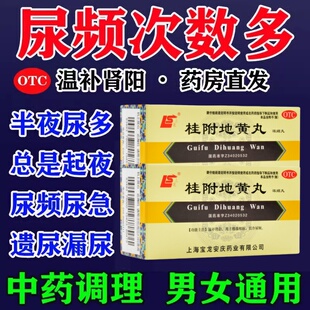 桂附地黄丸温补肾阳用于腰膝酸软肢冷尿频浓缩丸中成药治肾虚发冷
