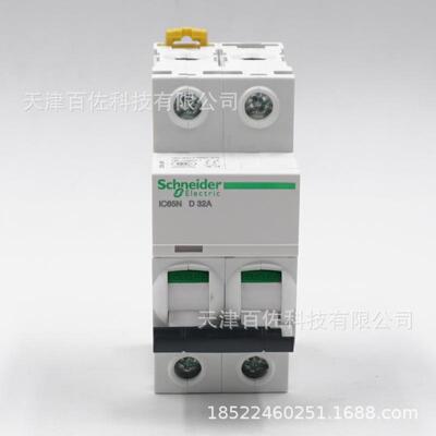 IC65N断路器IC65N 2P D32A断路器A9F19232漏电保护断路器空气开关