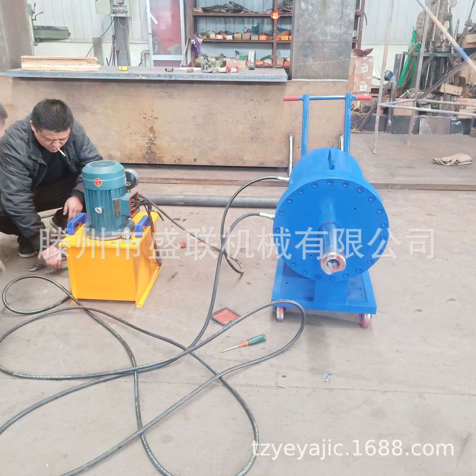 半轴套管拉压器手电一体两用滕州盛联机械价格合理