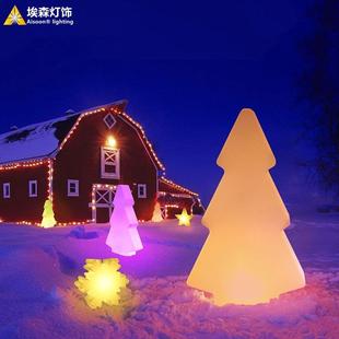 圣诞树星星灯装饰摆件酒店商场橱窗广场酒店大堂圣诞节美陈氛围灯