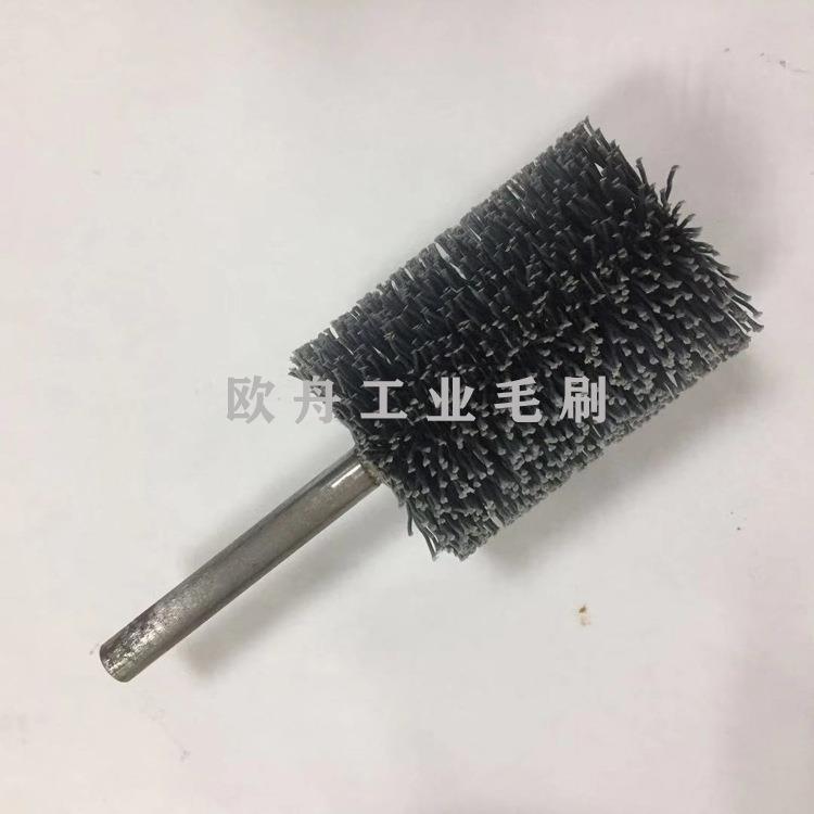 定 做毛刷辊植毛滚尼龙植毛刷辊 磨料丝螺旋弹簧刷 缠绕式刷辊