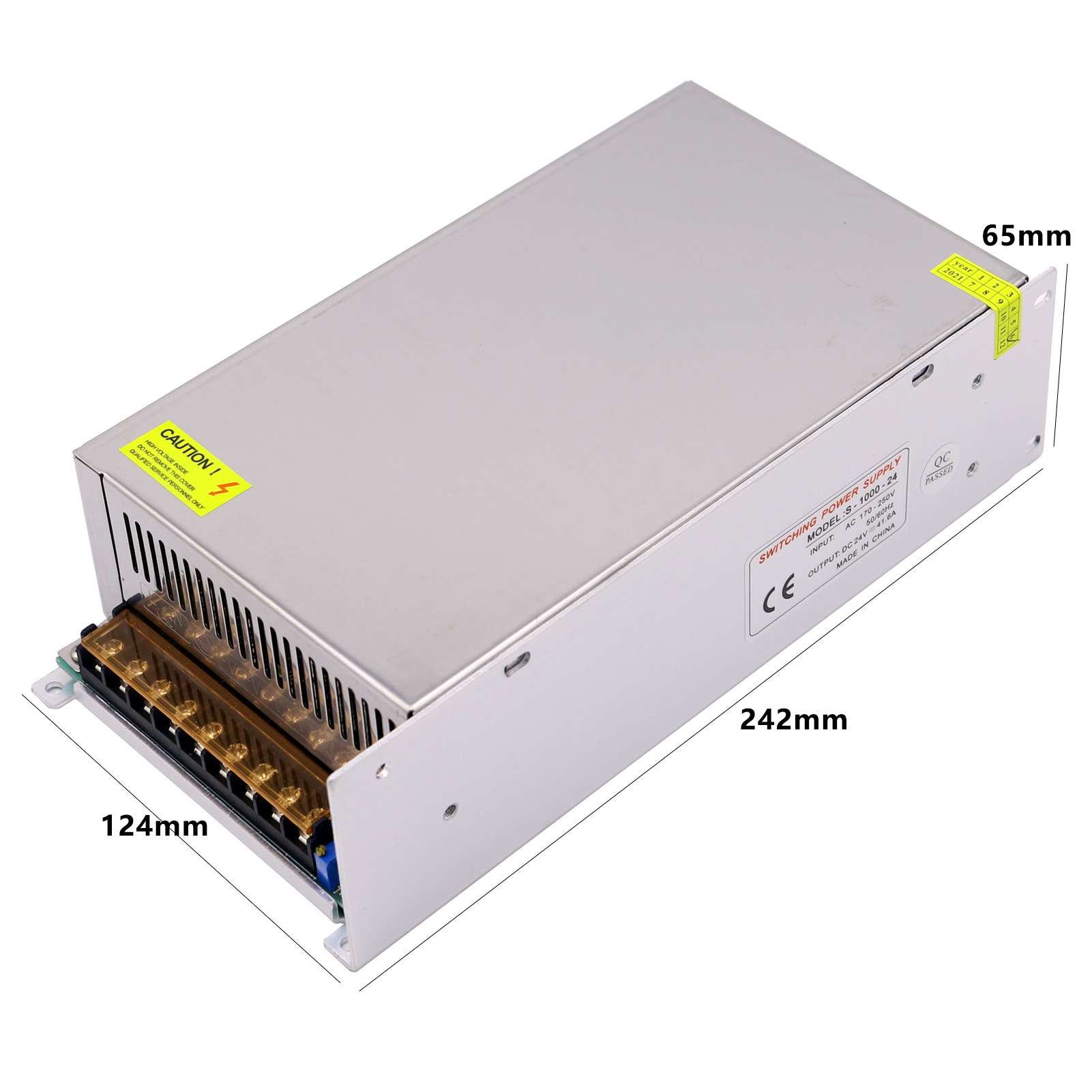 直流恒压开关电源24V 1A 2A 3A 5A 10A 15A 20A 30A 40A 50A 60A