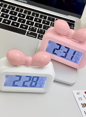 【学生宿舍】⭐多巴胺蝴蝶结闹钟
