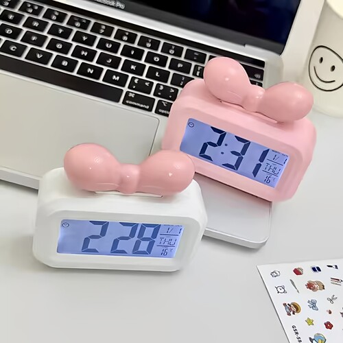 【学生宿舍】⭐多巴胺蝴蝶结闹钟