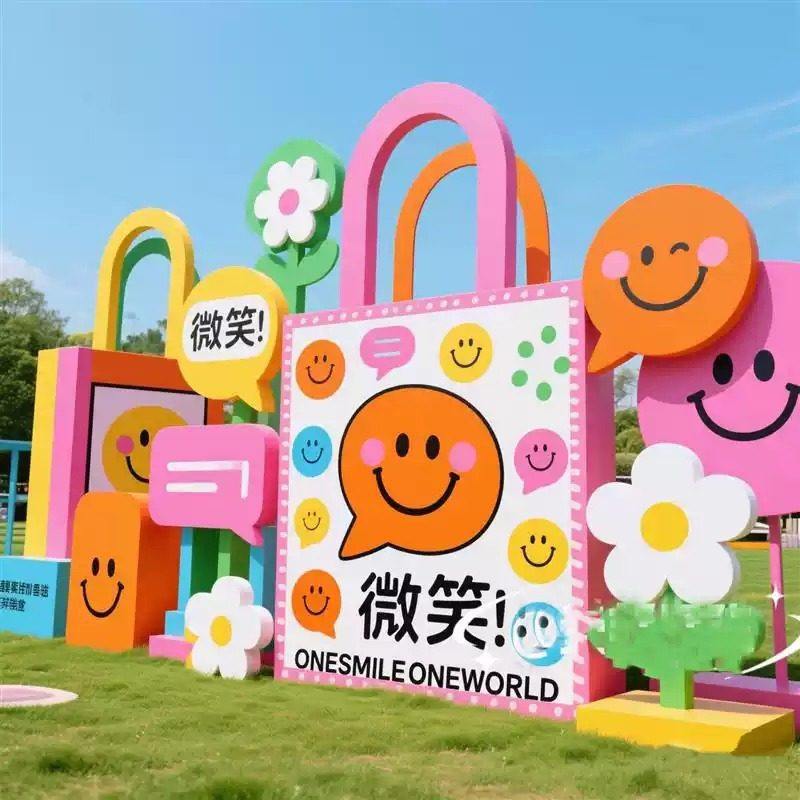 景点商场创意多巴胺美陈装饰拍照打卡美陈装饰网红打卡点美陈装饰,商业/办公家具,商用休闲沙发,淘宝优惠券,粉丝福利购,淘宝优惠卷