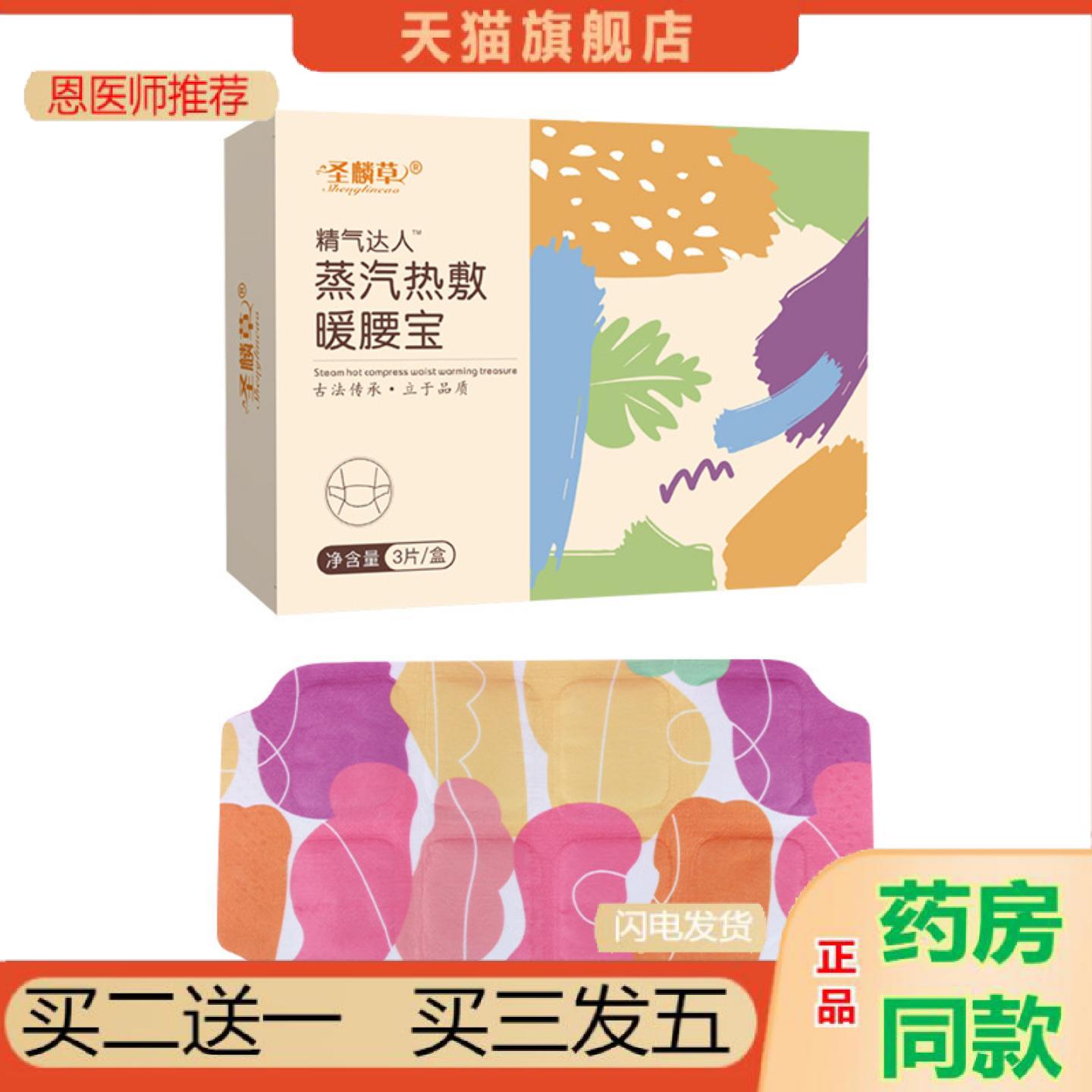 恩医师推荐精气达人蒸汽热敷暖腰宝发热腰椎贴腿保健艾灸护腰暖身