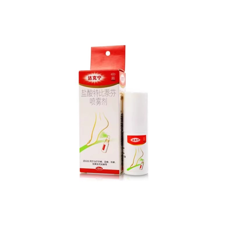 达克宁 盐酸特比萘芬喷雾剂 15ml/瓶