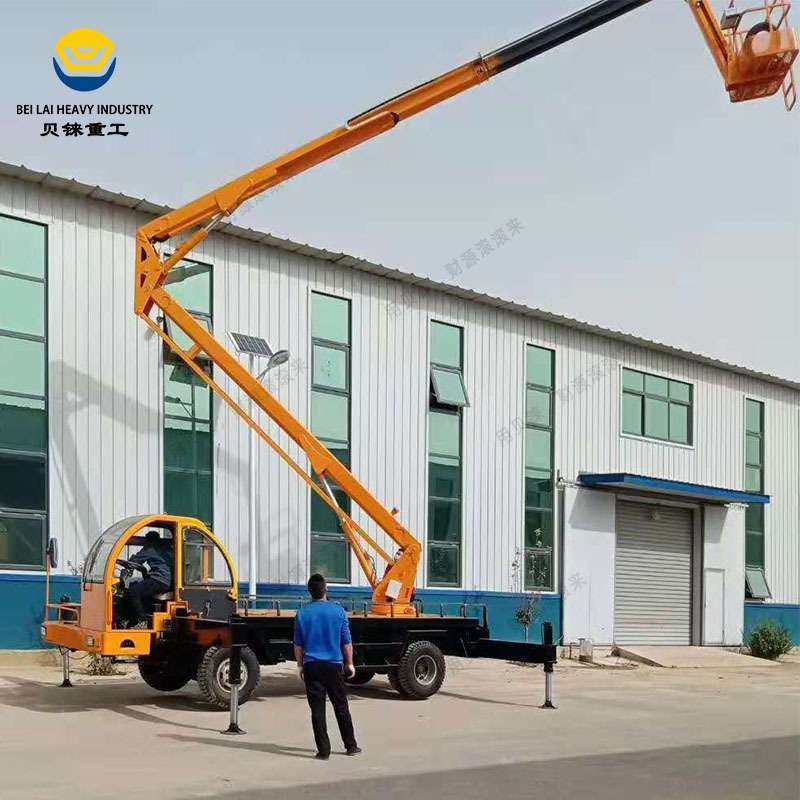 高空作业车汽车底盘曲臂式升降机检修清洁用8-30M曲臂式登高车