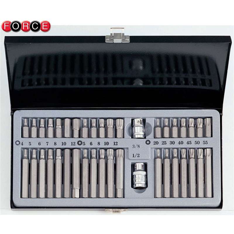 FORCE40件星批组套组合工具批头套筒扳手 汽保工具梅花内六角