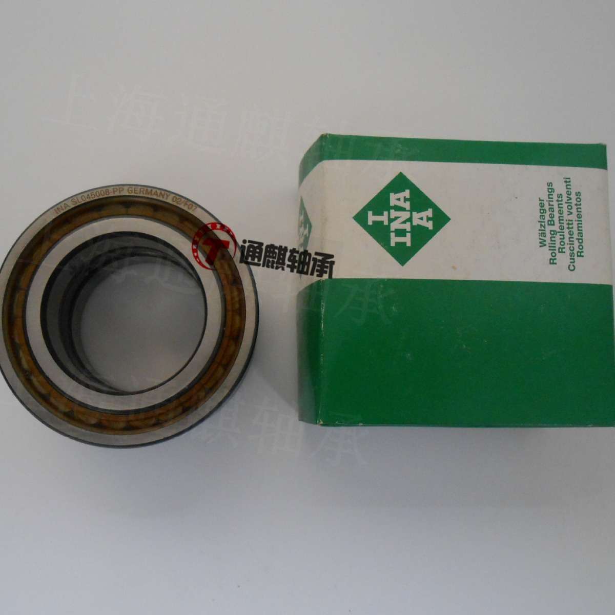 德国INA圆柱滚子SL045008-PP定位轴承，双列，满装圆柱滚子