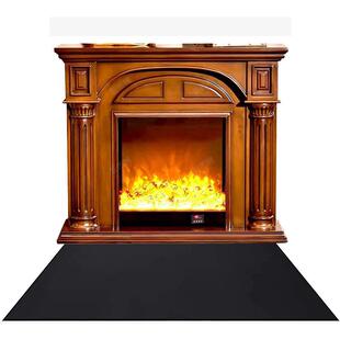 矩形壁炉防火垫便携式户外烧烤垫壁炉炉底地毯室内外地板保护地毯