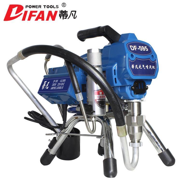 595电动高压无气喷涂机 乳胶漆喷涂机 外墙涂料油漆喷子