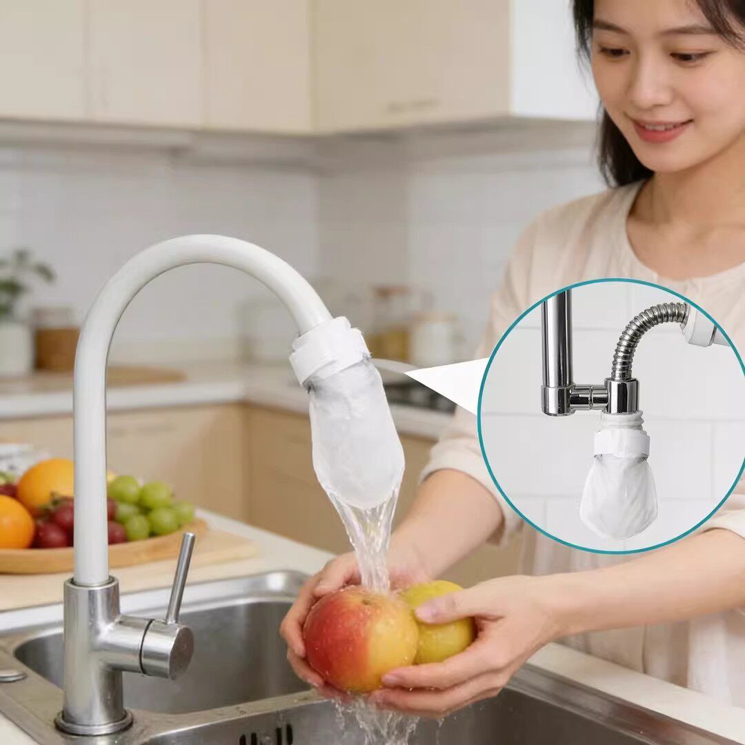 水龙头过滤棉过滤器家用净水滤芯高密度过滤健康用水厨房过滤用品